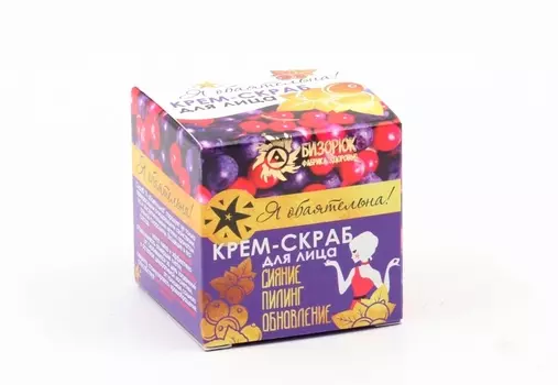 Крем-скраб Бизорюк д/лица я-обаятельна 40 мл