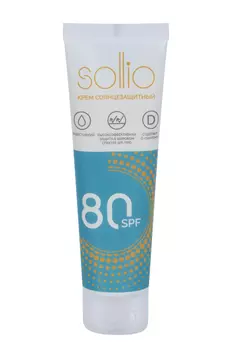 Крем Соллио солнцезащитный SPF80, 100 мл