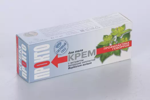 Крем Тигровый глаз Прокто д/тела, 75 мл