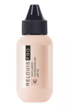 Крем тональный Face&Body Foundation 24H SPF30 RELOUIS тон:1С светлый холодный 30мл