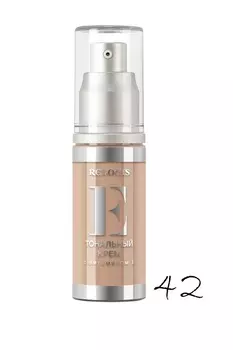 Крем тональный с витамином Е RELOUIS №42 натуральный бежевый 30мл