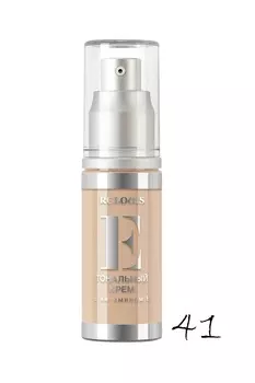 Крем тональный с витамином Е RELOUIS №41 светлый бежевый 30мл