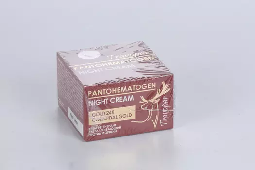 Крем Travopar с пантогематогеном ночной д/лица, 50 мл