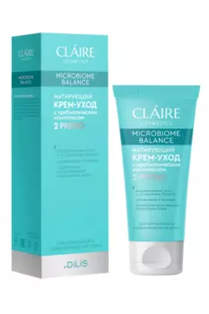 Крем-уход CLAIRE Cosmetics Microbiome Balance матирующий д/нормал/комбинир кожи, 50 мл