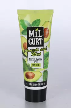 Крем Весна Milgurt питательный авакадо/ши и оливы д/ног, 75 мл