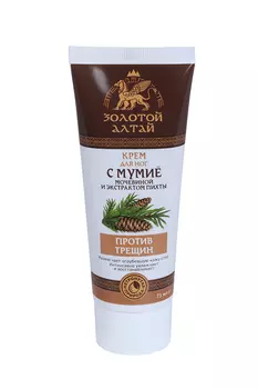 Крем Золотой Алтай д/ног п/трещин смягчающий, 75 мл
