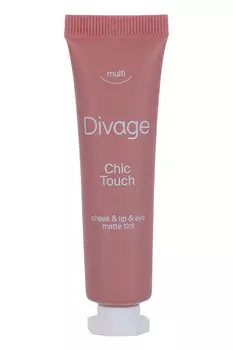 Кремовый тинт Divage Chic Touch Matte Tint д/щек губ и глаз тон 02