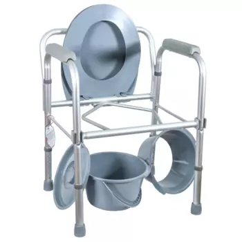 Кресло-туалет AMRUS AMCB6808 складная модель с телескопическими ножками
