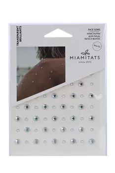 Кристаллы на клейком слое MIAMITATS CRYSTAL Transparent brilliants (2846)