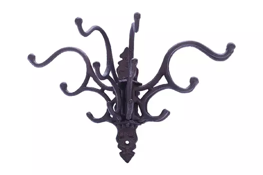 Крючки декоративные металл Изгибы 18х19,5х34 см