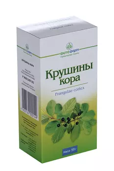 Крушины кора, 50 г, сырье измельченное