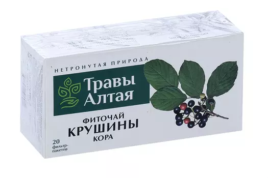 Крушины кора серии Алтай, 1,5 г, 20 шт