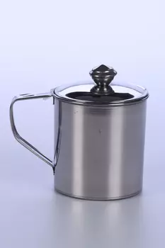 Кружка с крышкой Доляна Тарун, 300 мл, 910,58 см