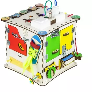 Куб Айвудплэй Бизиборд с электрикой