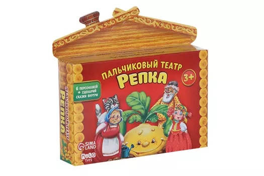 Кукольный театр «Репка», набор 6 шт.