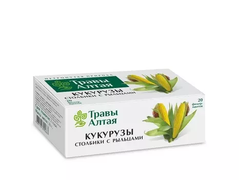 Кукурузы столбики с рыльцами серии Алтай, 1,5 г, 20 шт