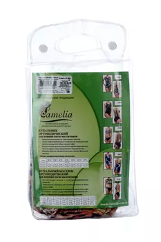 Купальник Camelia ортопедический после мастэктомии 2383 черный фиолетовый