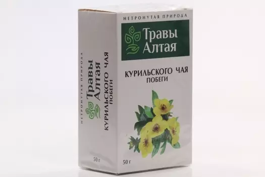 Курильский чай побеги серии Алтай, 50 г