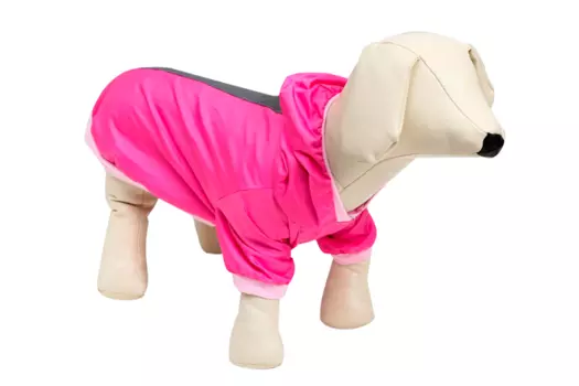 Куртка-ветровка со светоотражающими полосками, S (ДС 20-22 см, ОШ 26 см, ОГ 30-34 см)