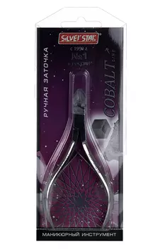 Кусачки маникюрные Silver Star д/кутикулы ручная заточка 5 мм модель Cobalt 08