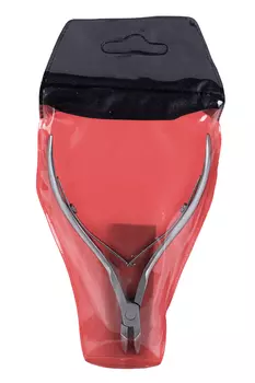 Кусачки Queen fair маникюрные двойная пружина 10 см длина лезвия-9 мм в чехле цвет серебристый