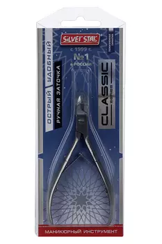 Кусачки Silver Star д/кутикулы 3 мм очень маленькие лезвия сэндвич АТ 827 CLASSIC