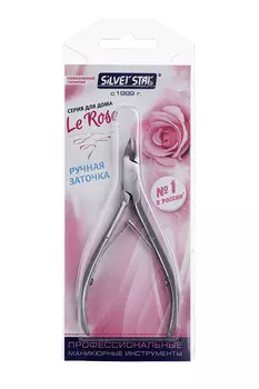 Кусачки Silver Star д/кутикулы 6 мм средние лезвия матовое покрытие КСС 3D Le Rose