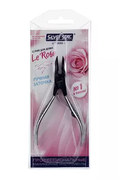 Кусачки Silver Star д/ногтей 15 мм вогнутые лезвия одинарная пружина АТ 871 Le Rose