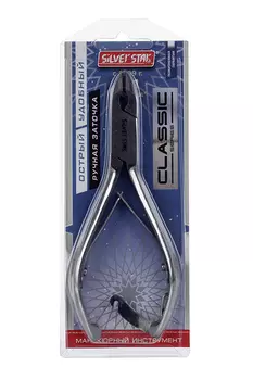 Кусачки Silver Star д/ногтей 15 мм вогнутые лезвия полу-парус замок сэндвич АТ 848 CLASSIC