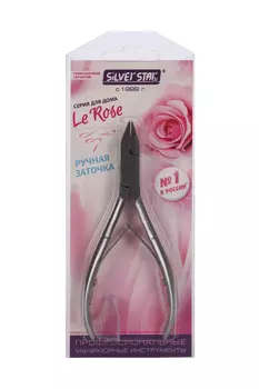 Кусачки Silver Star д/вросших ногтей 12 мм прямые лезвия сэндвич АТ 1207 Le Rose