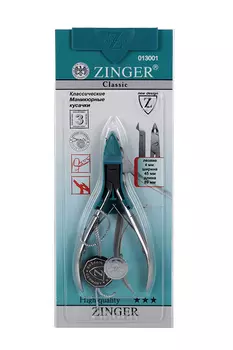 Кусачки ZINGER д/маникюра узкие (11903)