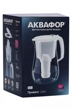 Кувшин Аквафор прованс д/воды с фильтром А5 черный 4,2 л