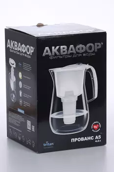 Кувшин Аквафор прованс д/воды с фильтром А5 белый 4,2 л