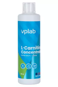 L-Carnitine VPLAB вишня/черника, 500 мл