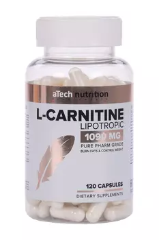L-карнитин Lipotropic aTech, 120 шт, капсулы (4630019675270)