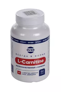 L-карнитин OVER, 90 шт, капсулы