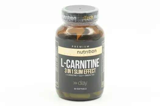 L-Карнитин+Зеленый чай aTech Nutrition, 1 350 мг, 60 шт, капсулы