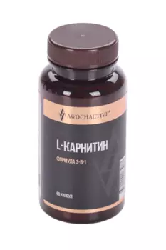 L-Карнитин+Зеленый чай AWOCHACTIVE, 60 шт, капсулы