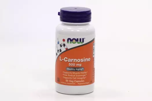 L-Карнозин NOW, 50 шт, капсулы