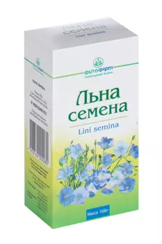 Льна семена, 100 г, семена цельные