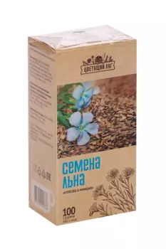 Льна семена Цветущий луг, 100 г