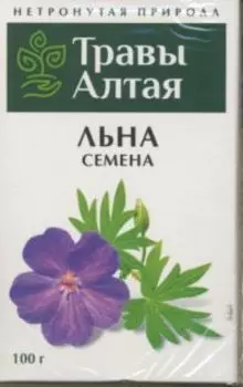 Льна семена серии Алтай, 100 г