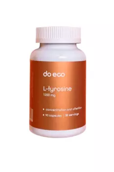 L-Тирозин 1200 мг do eco, 90 шт, капсулы