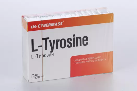 L-Тирозин Cybermass, 60 шт, капсулы
