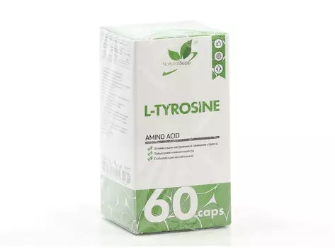 L-Тирозин NaturalSupp, 60 шт, капсулы