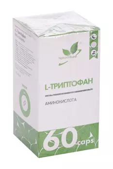 L-Триптофан Naturalsupp, 500 мг, 60 шт, капсулы