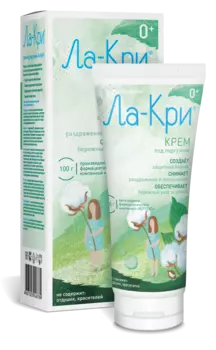 Ла-Кри крем п/подгузник, 100 г