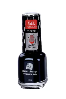 Лак Brigitte Bottier гелевый черный 12 мл GF-20