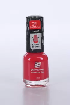 Лак Brigitte Bottier гелевый клас красный 12 мл GF-46