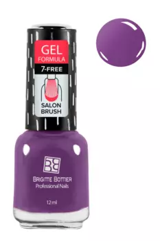 Лак Brigitte Bottier гелевый сиреневый 12 мл GF-03